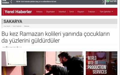 Bu Kez Ramazan Kolileri Yanında Çocukların \'da Yüzlerini Güldürdüler