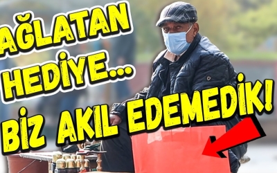 SOĞUKTA SOKAKTA ÇALIŞAN EMEKÇİLERE HEDİYE! ( AĞLATAN SOSYAL DENEY )