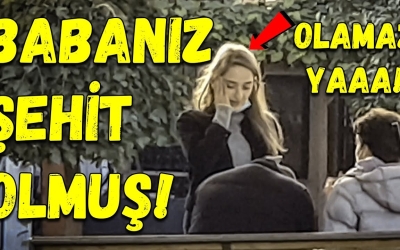 BABAN AZERBAYCAN KARABAĞ'DA ŞEHİT OLMUŞ! ( Ağlatan Sosyal Deney )