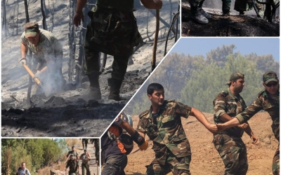 Azerbaycan'dan Yardıma Gelen Askerler. Sağ Olun Var Olun.