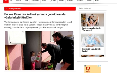 Bu Kez Ramazan Kolileri Yanında Çocukların Da Yüzlerini Güldürdüler
