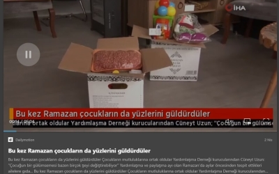 Bu Kez Ramazan Kolileri Yanında Çocukların da Yüzlerini Güldürdüler