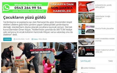 Çocukların Yüzü Güldü