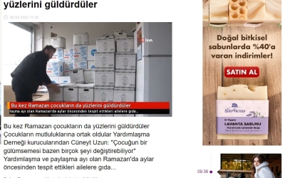 Bu Kez Ramazan Kolileri Yanında Çocukların 'da Yüzlerini Güldürdüler