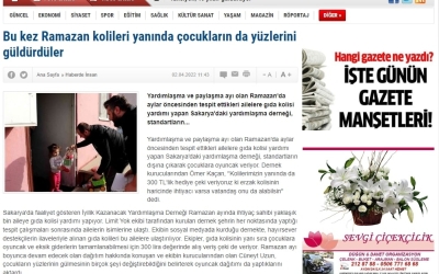 Bu Kez Ramazan Kolileri Yanında Çocukların 'da Yüzlerini Güldürdüler