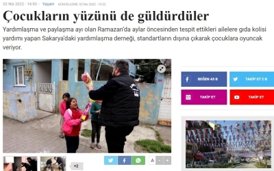 Çocukların Yüzünü de Güldürdüler