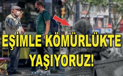 KÖMÜRLÜKTE YAŞAYAN İKİ YAŞLI ÇİFT !! (SOKAK SATICILARINA YARDIM)
