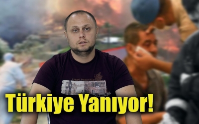 Antalya Manavgat Ve Bir Çok İlimizde Büyük Orman Yangını! İşte Görüntüler!