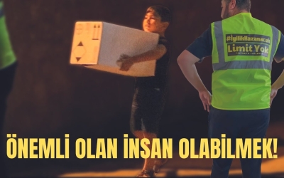 ÖNEMLİ OLAN İNSAN OLABİLMEK!
