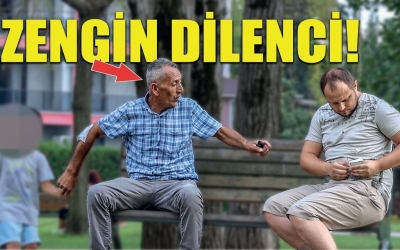 ZENGİN DİLENCİ PARA İSTERSE? (ŞOK OLDULAR)