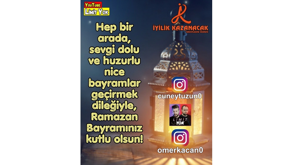 Limit Yok Ailesi Olarak Yardımlaşmayı Ve İyilik Aşılamayı Kendimize Görev Edindik